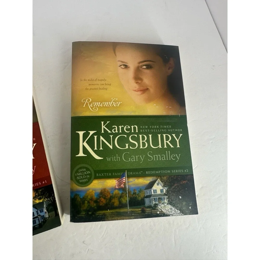 Karen Kingsbury Book‎ Lot Of 3 Fiction Novels The Redemption Series
